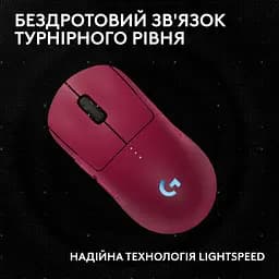 Мишка Logitech G Pro 2 Lightspeed Wireless Magenta (910-007309) - мініатюра 3