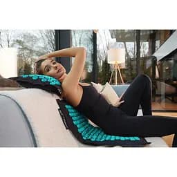Килимок акупунктурний з подушкою 4FIZJO Eco Mat XL Аплікатор Кузнєцова 4FJ0514 Black/Blue (P-5907739317452) - мініатюра 5