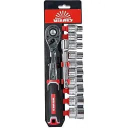 Набір головок торцевих Vitals Master з тріскачкою 1/2" (186171)