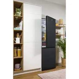 Холодильник Gorenje NRK619EABXL4 з нижн. мороз. камерою 185х60х60 см 2 дв. Х 204 л М 96 л A+ NoFrost Plus Fresh zone чорний - мініатюра 9