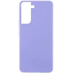 Чохол Silicone Cover Lakshmi (AAA) для Samsung Galaxy S21 FE Бузковий / Dasheen