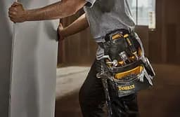 Професійна сумка для інструментів DeWalt з ременем та скобою для молотка (DWST40101-1) - мініатюра 3