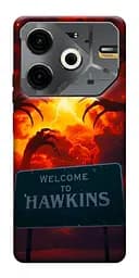 Чохол Demsky Welcome to hawkins для Tecno Pova 6 Neo (LI6)