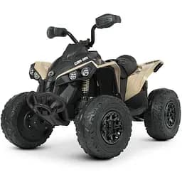 Дитячий електромобіль Квадроцикл Bambi M 5001EBLR-13 Бежевий