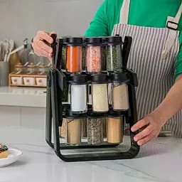 Карусель для спецій та приправ (18 баночок) Spice Rack - мініатюра 3