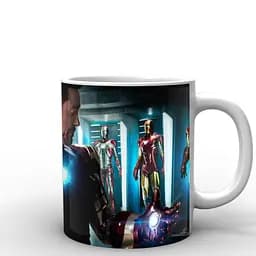 Кухоль GeekLand Iron Man Залізна Людина костюми IM.02.046.152 330 мл білий - мініатюра 3