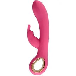 Вибратор-кролик Toyz4lovers Riscaldante Handy Grip Hot 19 см (розовый)
