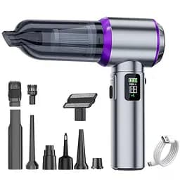 Автомобильный минипылесос 4 в 1 аккумуляторный 6000 мАч беспроводной автопылесос Shunzhou electronics 