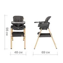 Стільчик для годування Tutti Bambini Nova сірий (611010/3590) - мініатюра 3