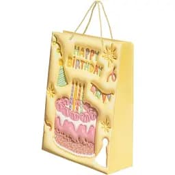 Пакет подарунковий BST0827095 Жовтий