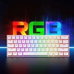 Клавіатура MCHOSE Ace 60 Pro RGB TTC Uranus Magnetic Switch-Standard White (MC-ACE60-7A) - мініатюра 7