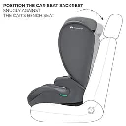 Автокрісло Kinderkraft i-Spark Grey (KCISPA00GRY0000) - мініатюра 12
