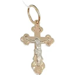 Золотой крестик Tango. Распятие Христа. 230014