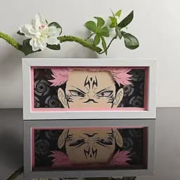 Світильник нічник 3D Магічна битва Сукуна Jujutsu Kaisen Sukuna 20 см NL3D MB S 02