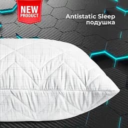 Подушка Ideia Antistatic Sleep 50х70 см чохол зі стібкою та блискавкою штучний пух у сумці 8-36060 - мініатюра 3