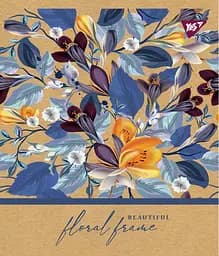 Набір зошитів Yes Floral frame А5 в лінійку 18 аркушів 10 шт. (765091) - мініатюра 5