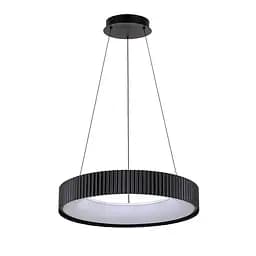 Люстра стельова LED Levistella 781P3165 (500) BK, 74W, 3000-6000K, чорний метал, сучасний стиль для дому