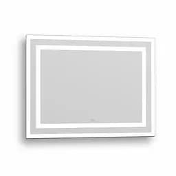 Дзеркало Imprese Karlov Light прямокутне в рамі з фронтальним та настінним підсвічуванням 60x80 см m08607600MA