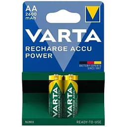Акумулятор Varta AA 2600mAh * 2 NI-MH Power (5716101402)
