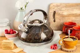 Чайник із свистком Edenberg EB-1935-Bronze 3 л бронзовий