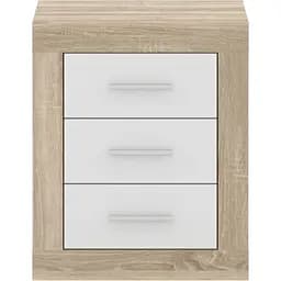 Тумба приліжкова Gerbor Сара KOM3S дуб сонома Німфея альба (GRB-1372)