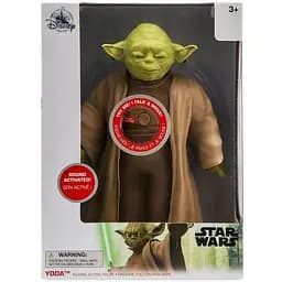 Фигурка интерактивная Yoda говорящий Йода со световым мечом Звездные войны 23см Disney SW Y 16.46