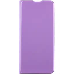 Шкіряний чохол-книжка Getman Elegant PU для Oppo A17k Бузковий