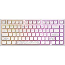 Клавиатура Dark Project ALU81 Terra Nostra ENG/UA White (DPKB_NOSTRA_81_ANSI_WHITE_UA) [122653]