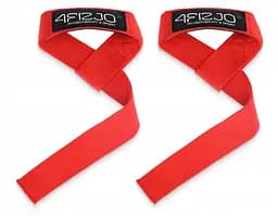 Лямки для становой тяги 4FIZJO Deadlift Straps Red (P-5905973402286)