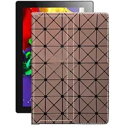 Чехол StatusCASE из экокожи для планшета Lenovo Tab 2 A10-70L 16GB LTE Коричневый ромб