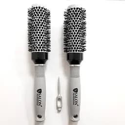 Брашинг керамічний антистатичний Salon Professional Ceramic & Ionic Білий Ø 35 мм