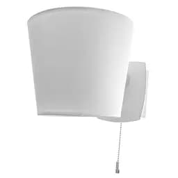 Бра Brille BKL-644W/1 E27 WH настінне накладне з абажуром