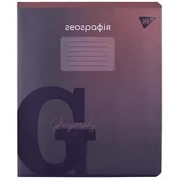 Тетрадь Yes География Fusion для записей А5, 48 листов бордовый (767452)