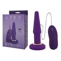Анальная пробка с вибрацией APEX Plug Purple Small Orion 590886 87758