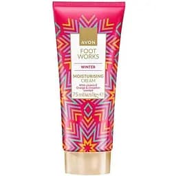 Зволожувальний крем для ніг з ароматом апельсина і кориці Avon