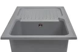 Кухонна мийка гранітна Miraggio Orlean gray 861x496x210 00209306, Сірий - мініатюра 4