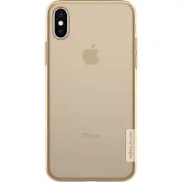 Чохол-накладка Nillkin TPU Nature Case Apple iPhone X Brown