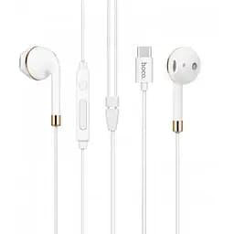 Навушники Hoco Type-C L8 білі