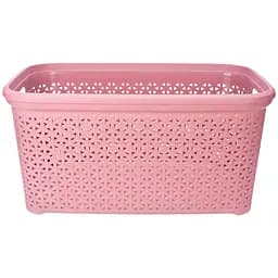 Кошик Diomedea без кришки з рамкою темно-пудровий 595 x 405 x 280 мм 50 л (К2-803)