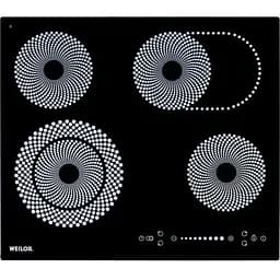 Варильна поверхня Weilor WHC 661 електрична Black