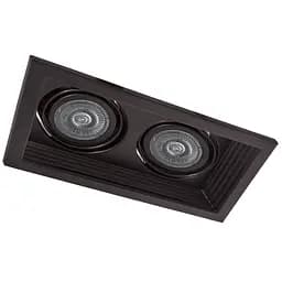 Точковий світильник Feron DLT202 під лампу чорний