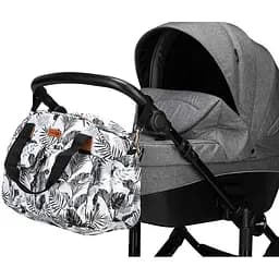 Сумка для мам FreeON Trend black/white (46507)