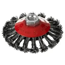 Щетка конусная X-Treme XT107625/7124616 плетеная 125 мм (33638)