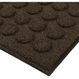 Килимок придверний MultyHome Contours Rounds 45x75 см коричневий (128304) - мініатюра 2