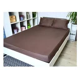 Простыня LightHouse Mf Stripe Brown, 240х215 см, коричневая (605153)