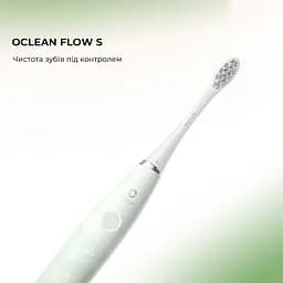 Розумна зубна електрощітка Oclean Flow S Electric Toothbrush Green (6970810557336) - мініатюра 7