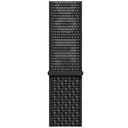 Ремінець Nylon для Apple Watch 38/40/41/42mm(ser.10) Black / Summit White - мініатюра 3