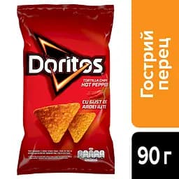 Чипси кукурудзяні Doritos зі смаком гострого перцю 90 г (929718) - мініатюра 6