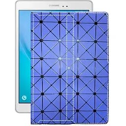 Чехол StatusCASE из экокожи для планшета Samsung Galaxy Tab A 9.7 (T550, T555) Синий ромб