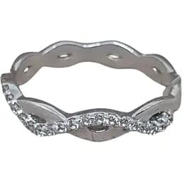 Серебряное кольцо Qvaliz с фианитами. 901-00763 15